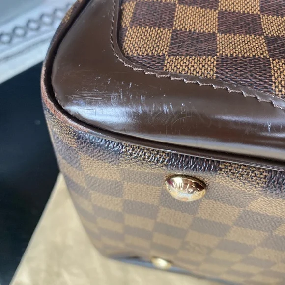 AUTHENTIC Louis Vuitton Verona MM Damien Ebony shoulder handbag - Picture 13 of 16